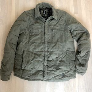 Mens Insulated Shirt Jacket Size Medium